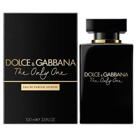 Dolce & Gabbana The Only One perfume bottle and packaging on a white background