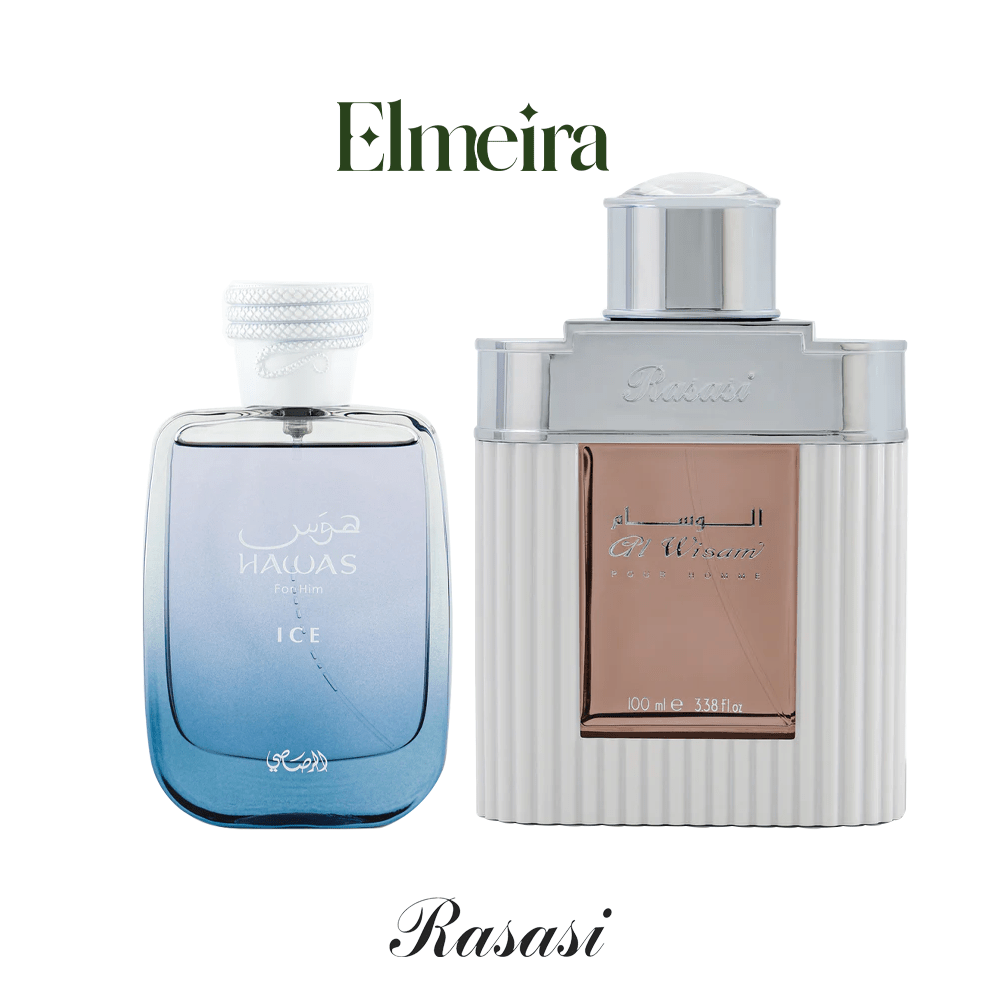 Rasasi Al Wisam & Rasasi Ice Combo - Elmeira Fashion