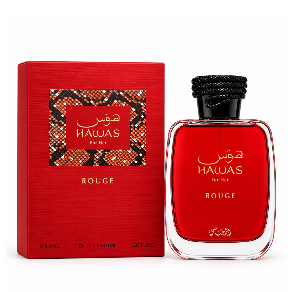 Rasasi Hawas Rouge Eau de Parfum 100ml For Women