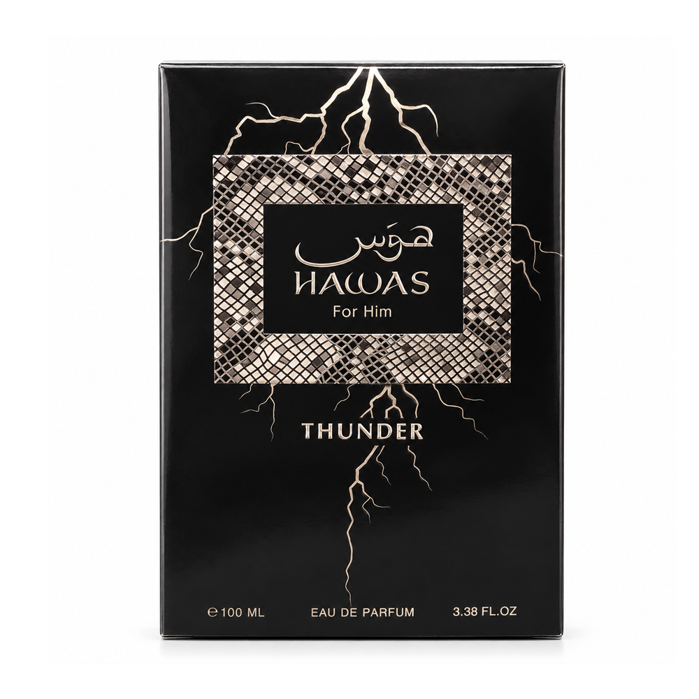 Rasasi Hawas Thunder Eau De Parfum 100ml For Men