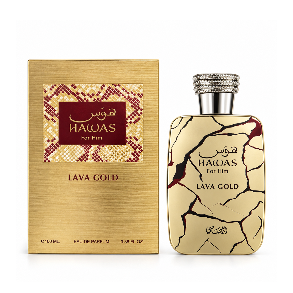 Rasasi Hawas Lava Gold Eau De Parfum For Men