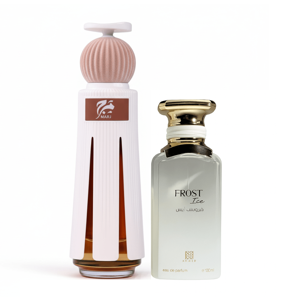 Ahmed Al Maghribi Marj & Frost Ice Perfume Combo - Elmeira Fashion