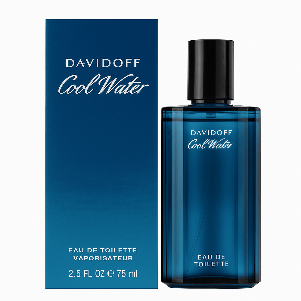 Davidoff Cool Water Eau de Toilette for Men 75ml - Elmeira Fashion