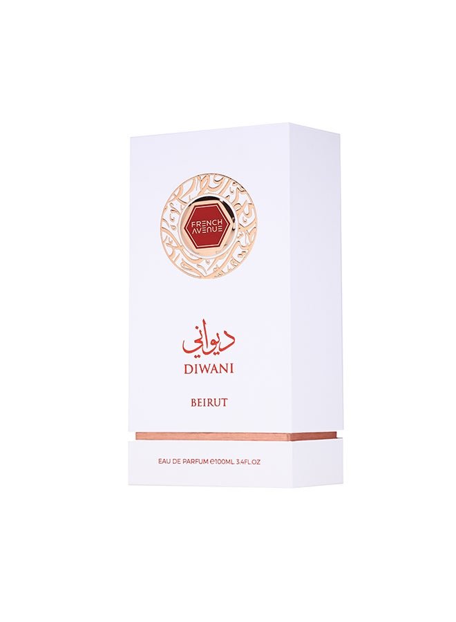 French Avenue Diwani Bierut - Eau de Parfum - Perfume For Men, 100ml - Elmeira Fashion