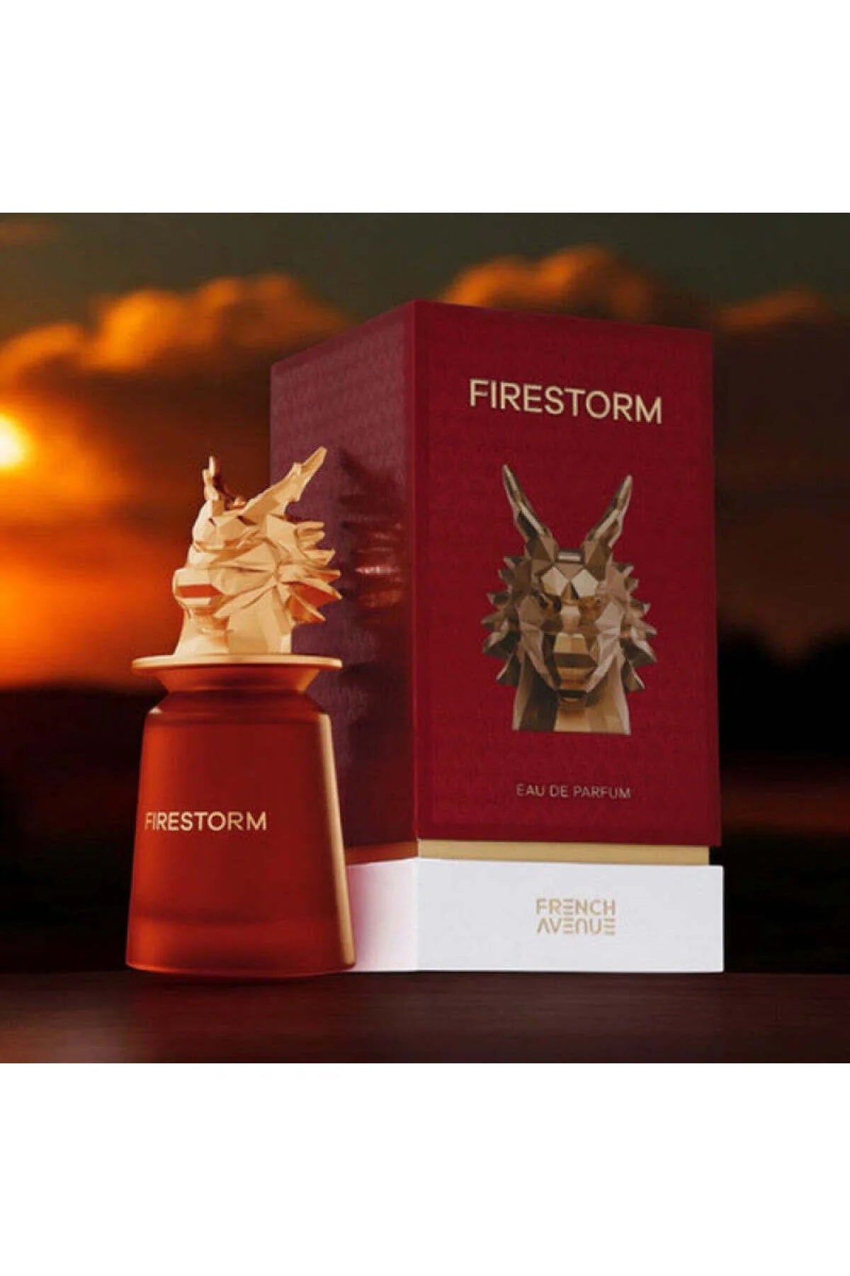 French Avenue Firestorm - Eau de Parfum - Perfume For Men, 100ml - Elmeira Fashion