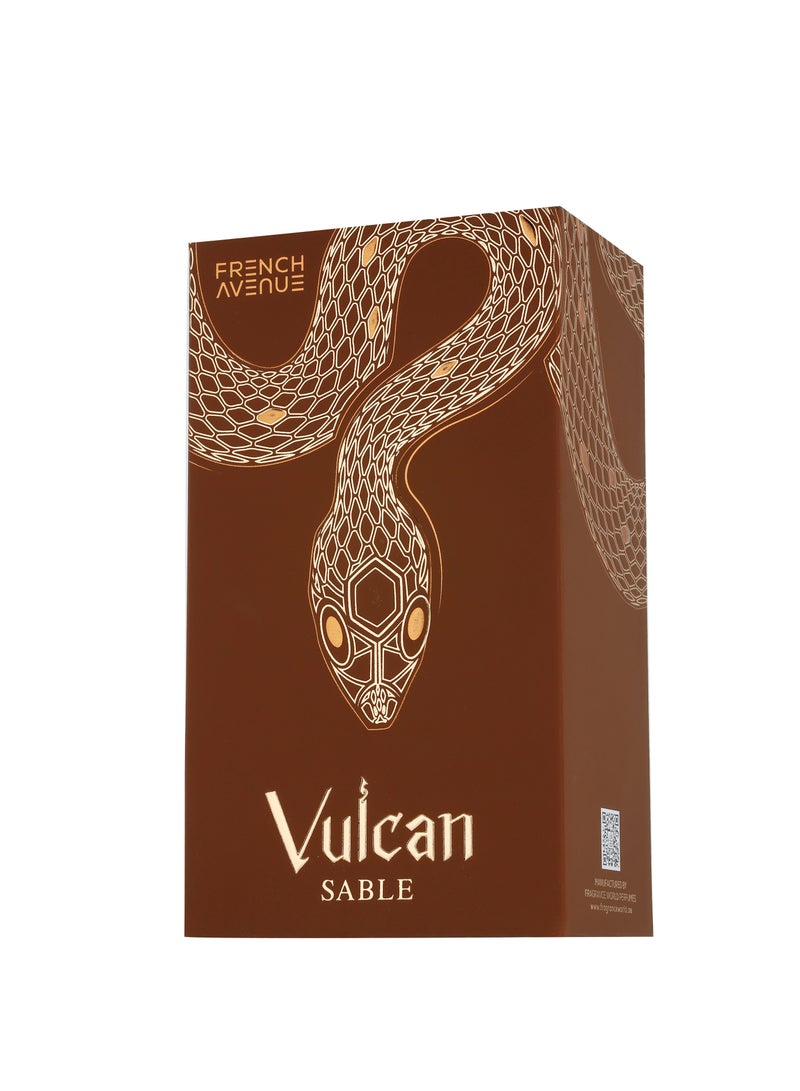French Avenue Vulcan Sable - Eau de Parfum - Perfume For Men, 100ml - Elmeira Fashion