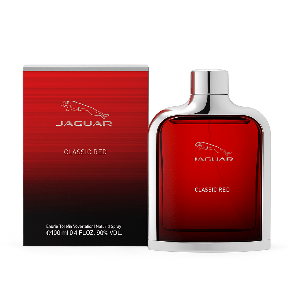 Jaguar Classic Red Eau de Toilette for Men 100ml - Elmeira Fashion