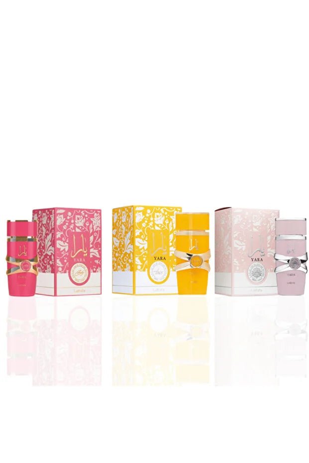 Lattafa Yara, Candy & Tous Eau de Parfum Combo Set for Women 3 x 100ml - Elmeira Fashion