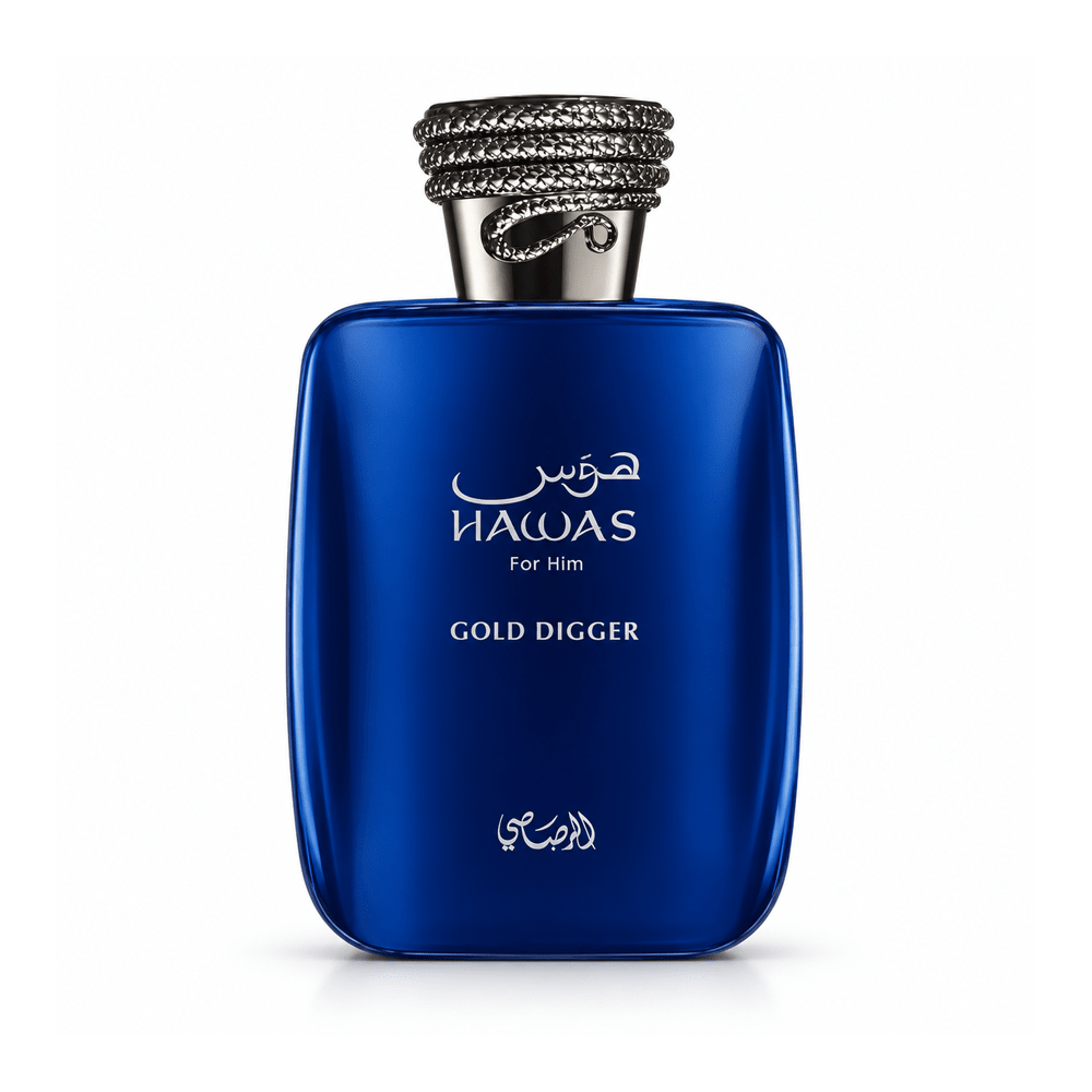 Rasasi Hawas Gold Digger Eau De Parfum 100ml for Men - Elmeira Fashion
