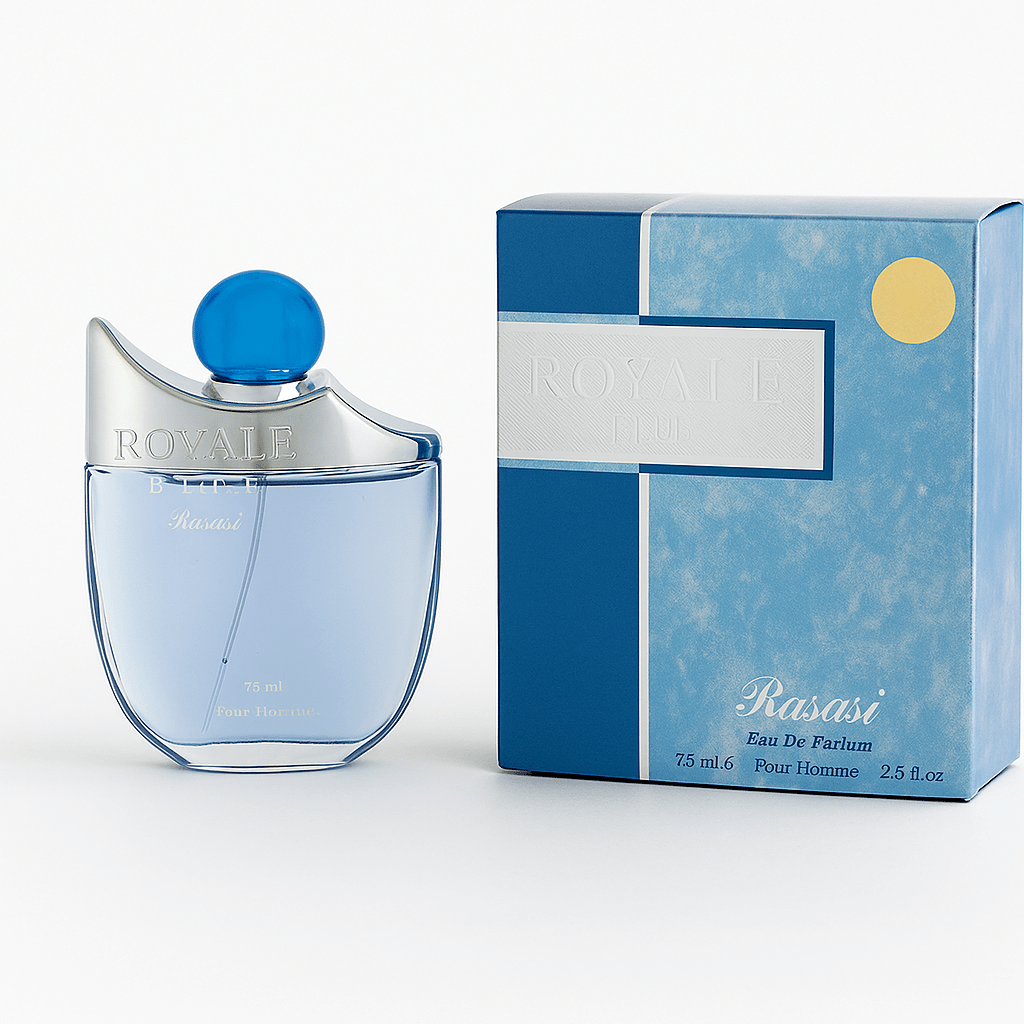 Rasasi Royale Blue Eau de Parfum for Men 75ml - Elmeira Fashion