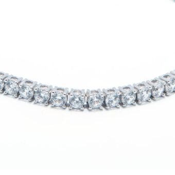 Matrix Tennis bracelet Round cut Cubic Zirconia Bracelet