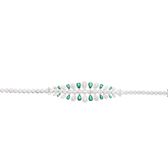 Stylish Cubic Zirconia Embellished Bracelet
