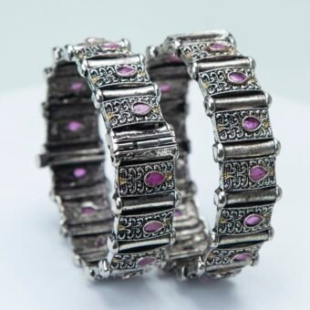 Oxidized Women Ethnic Bangles