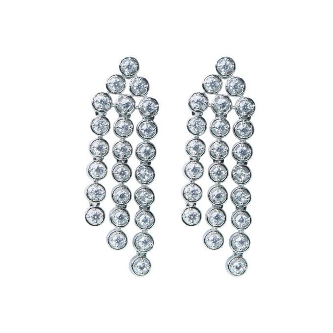 Elegance American Diamond Party Wear Necklace Set