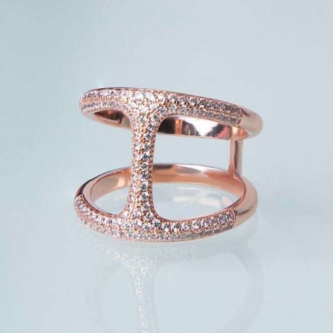 Brute Phantom with American Diamonds Finger Ring
