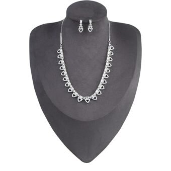 Sparkling Elegance Timeless American Diamond Necklace